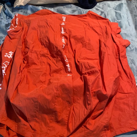 Rundholz Black Label, Orange Printed Shift Top/Mini, NWT - Picture 2 of 16